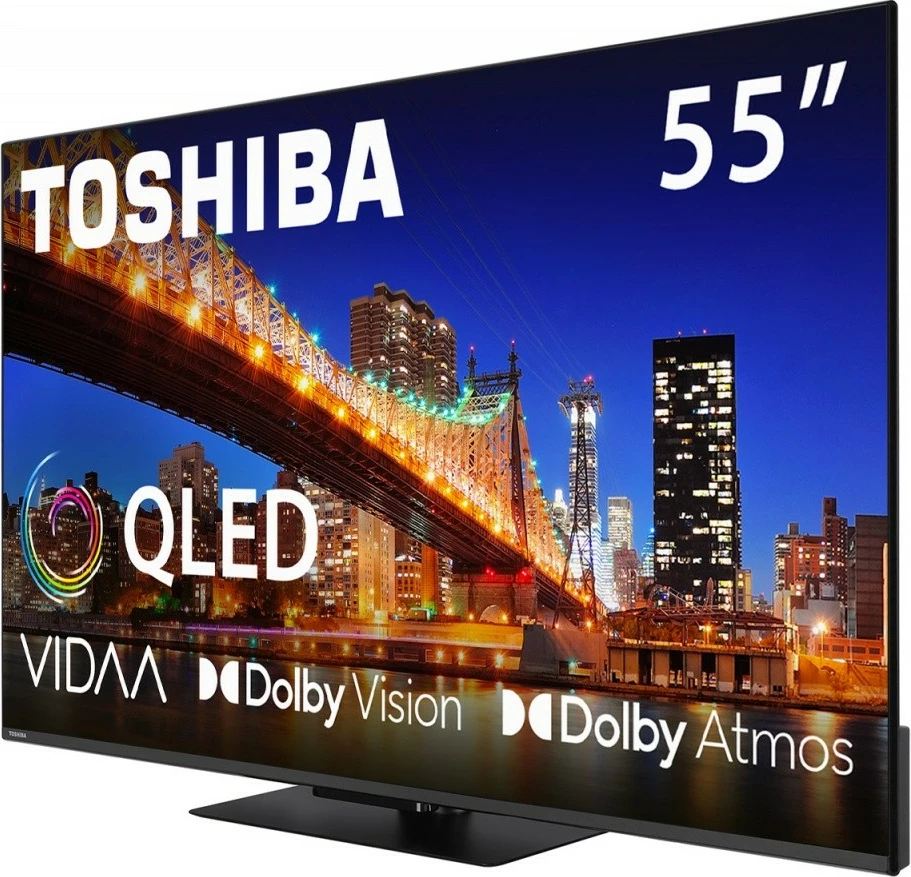 QLED televizor 55-palčni Toshiba 55QV3F63DG, Ultra HD/4K, VIDAA, Dolby Vision, Dolby Atmos