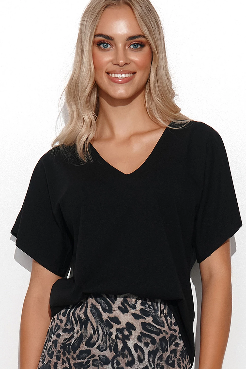 Ženska bluza Makadamia 178566, črna