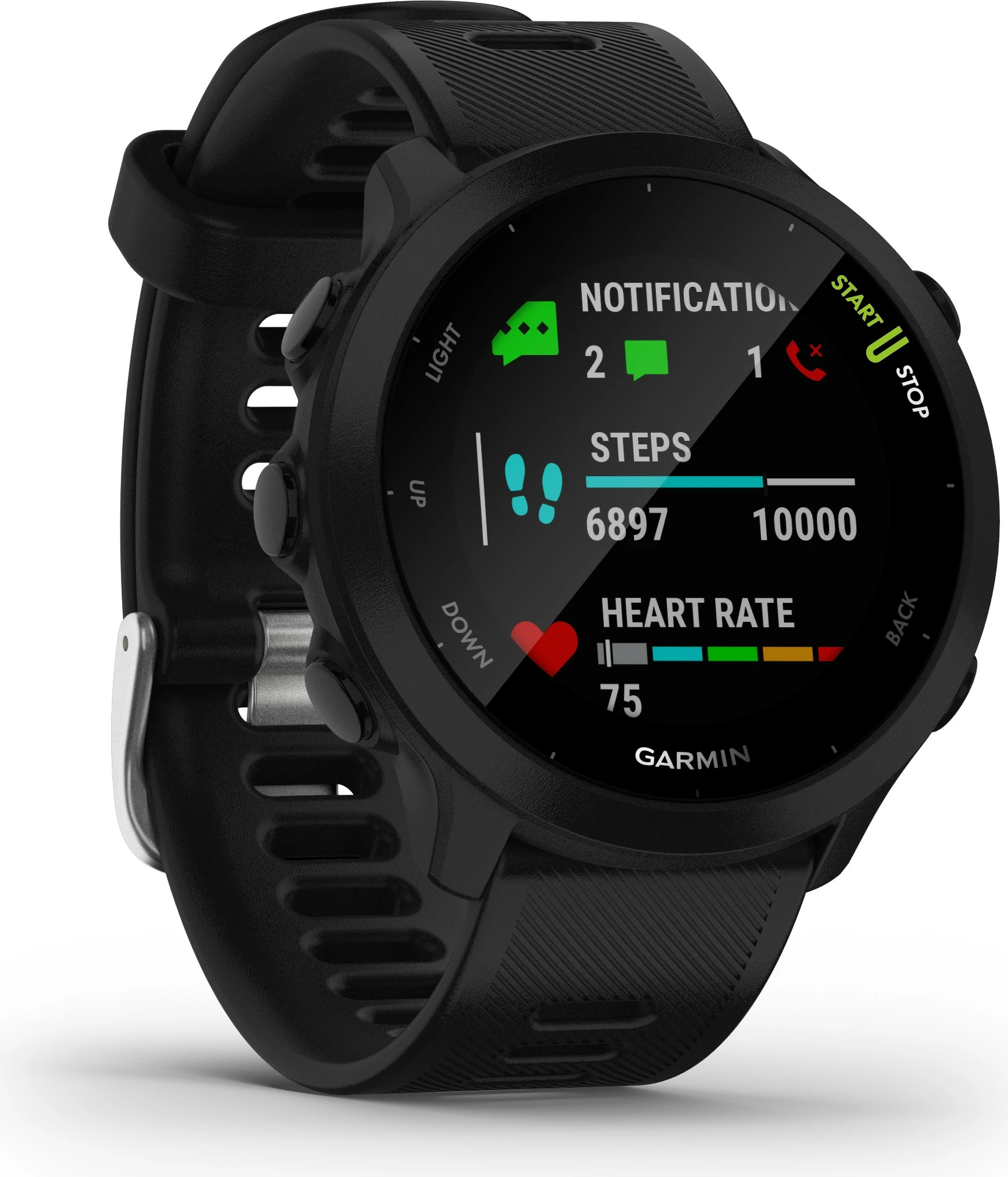 Pametna ura Garmin Forerunner 55, GPS, 2,64 cm, črna