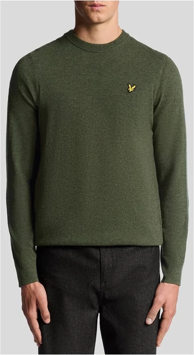 Moška pletenina Lyle & Scott, zelena