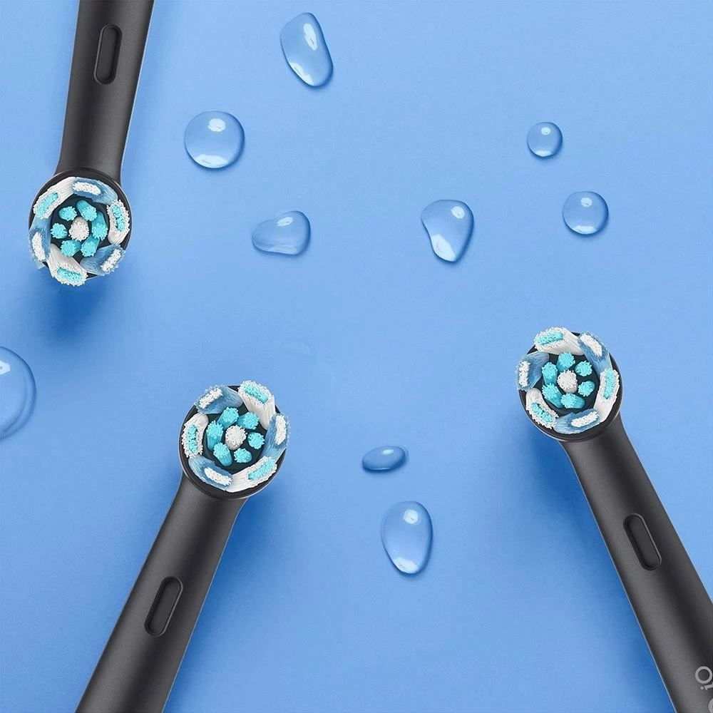 Električna zobna ščetka, Oral-B iO 4210201363026, za odrasle, vrtljiva, dnevna nega, globinsko čiščenje, nega dlesni, občutljivost, beljenje, črna