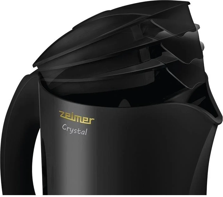 Električni grelnik vode Zelmer ZCK7630G, 1,7 L, črn