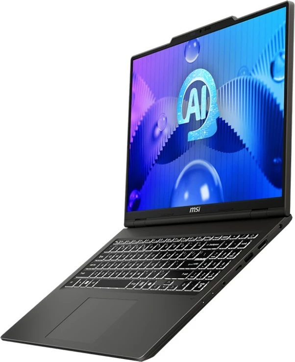 Prenosnik 16'', Intel Core Ultra 5 125H, 16 GB RAM, 512 GB SSD, Intel Arc, črn — MSI Venture 16 AI A1MG-039XPL