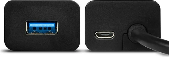 USB razdelilec AXAGON HUE-S2B, 4 vrata, 30 cm kabel, črn USB razdelilec AXAGON HUE-S2B, 4 vrata, 30 cm kabel, črn