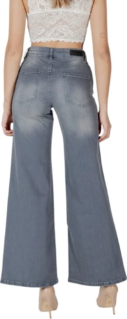 Jeansi za ženske Ichi, sivi