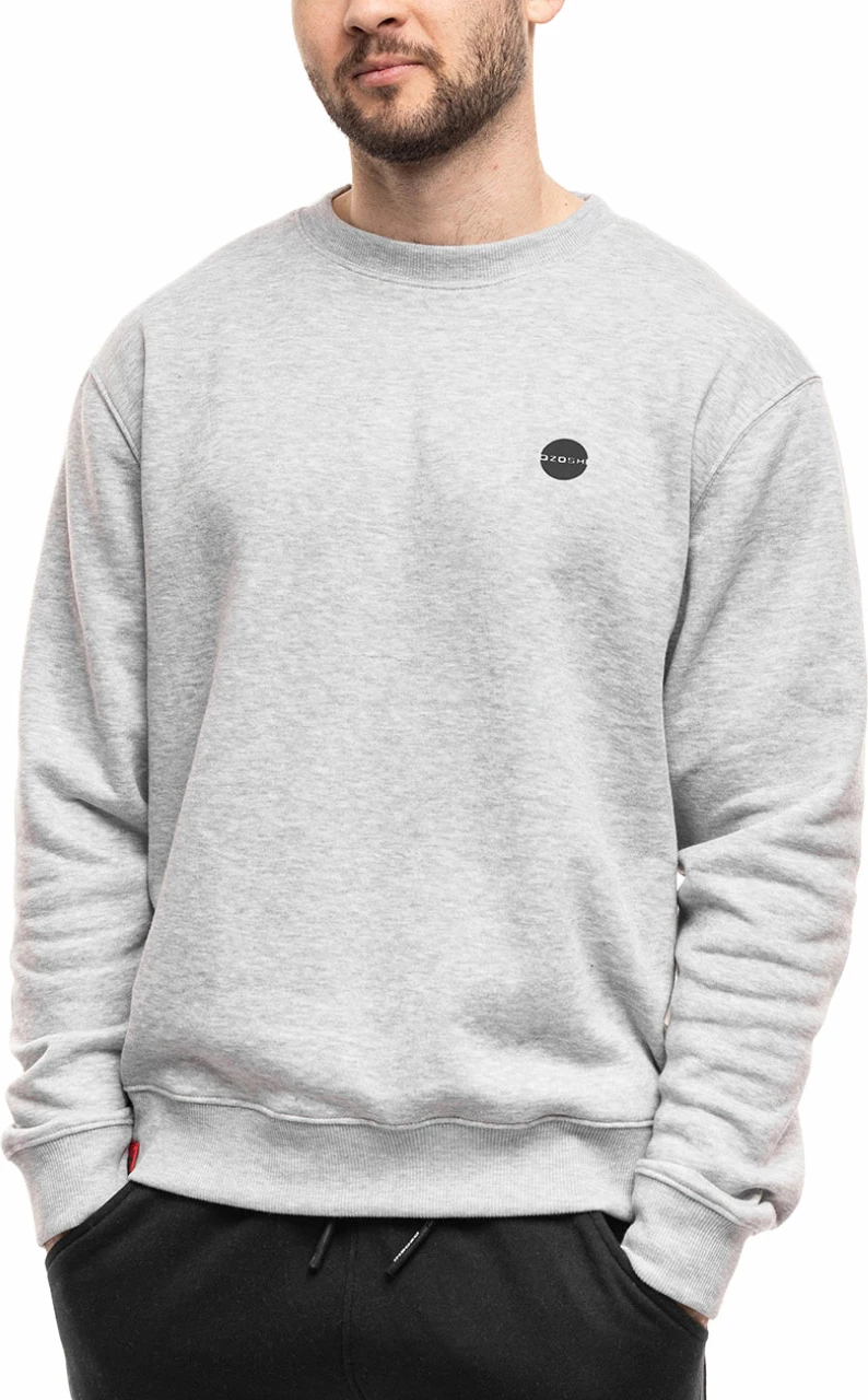 Pulover za moške Ozoshi, siv
