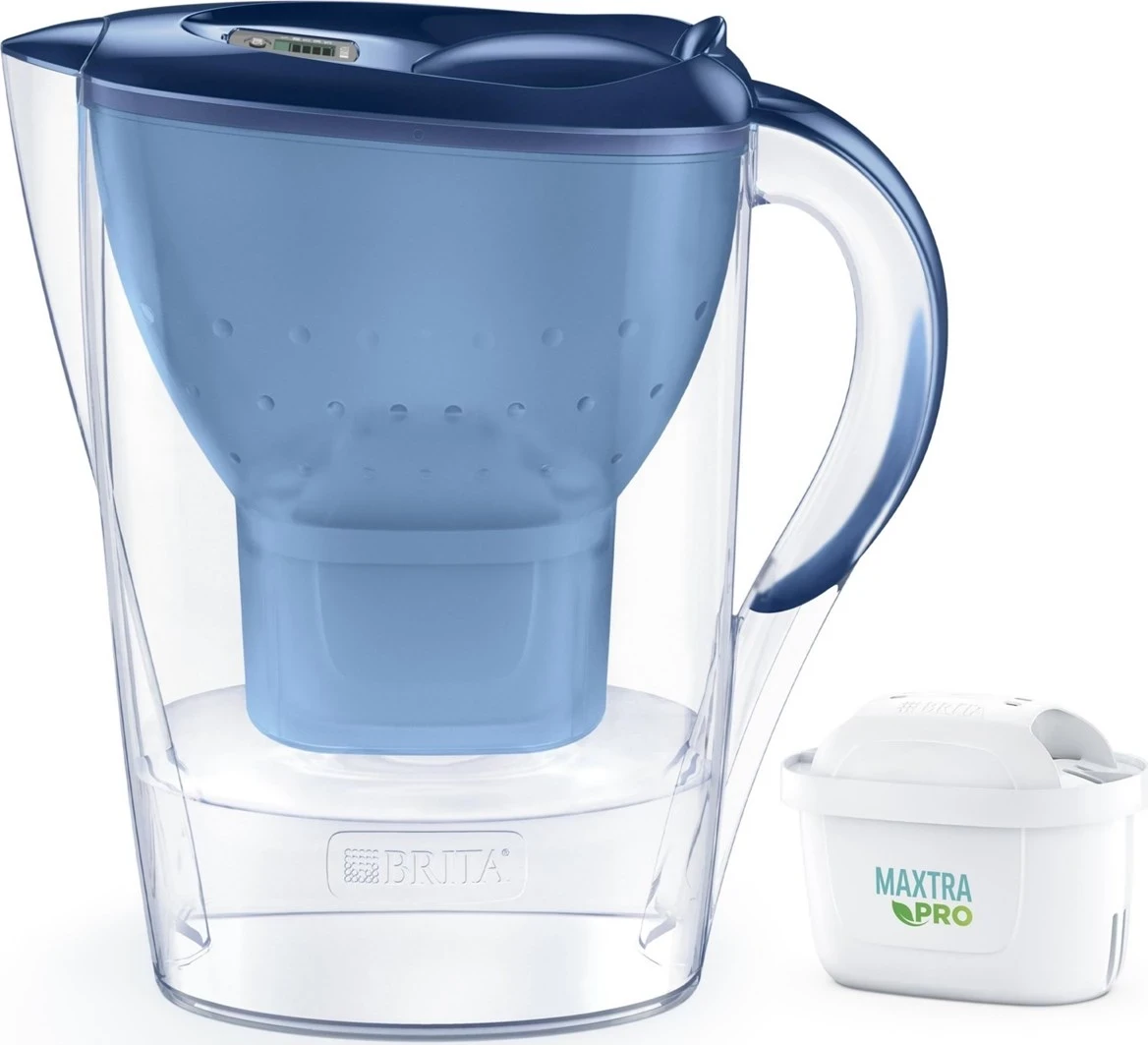 Filtrirnik vode Marella z enim filtrom Maxtra Pro PP BRITA, modra