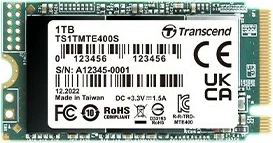 Notranji SSD 1TB M.2 2242 PCIe Gen3x4 NVMe Transcend TS1TMTE400S