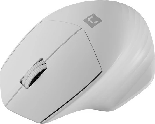 Brezžični maus, Natec Siskin 2, 1600 DPI, Bluetooth 5.0 + 2.4 GHz, bel