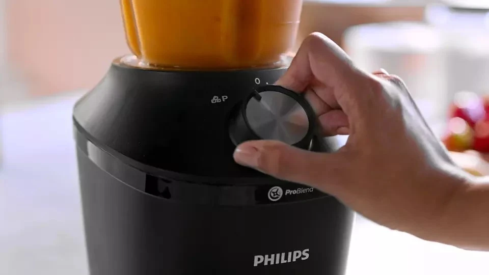 Mešalnik ProBlend Crush Tech Philips 3000 series HR2291/01, 600 W, 2 L, črn Mešalnik ProBlend Crush Tech Philips 3000 series HR2291/01, 600 W, 2 L, črn