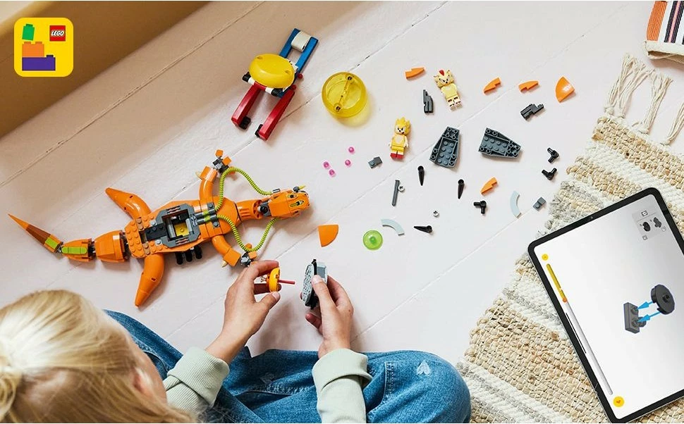 Set za sestavljanje Super Shadow vs. Biolizard LEGO Sonic the Hedgehog 77003, 419 kosov, večbarven