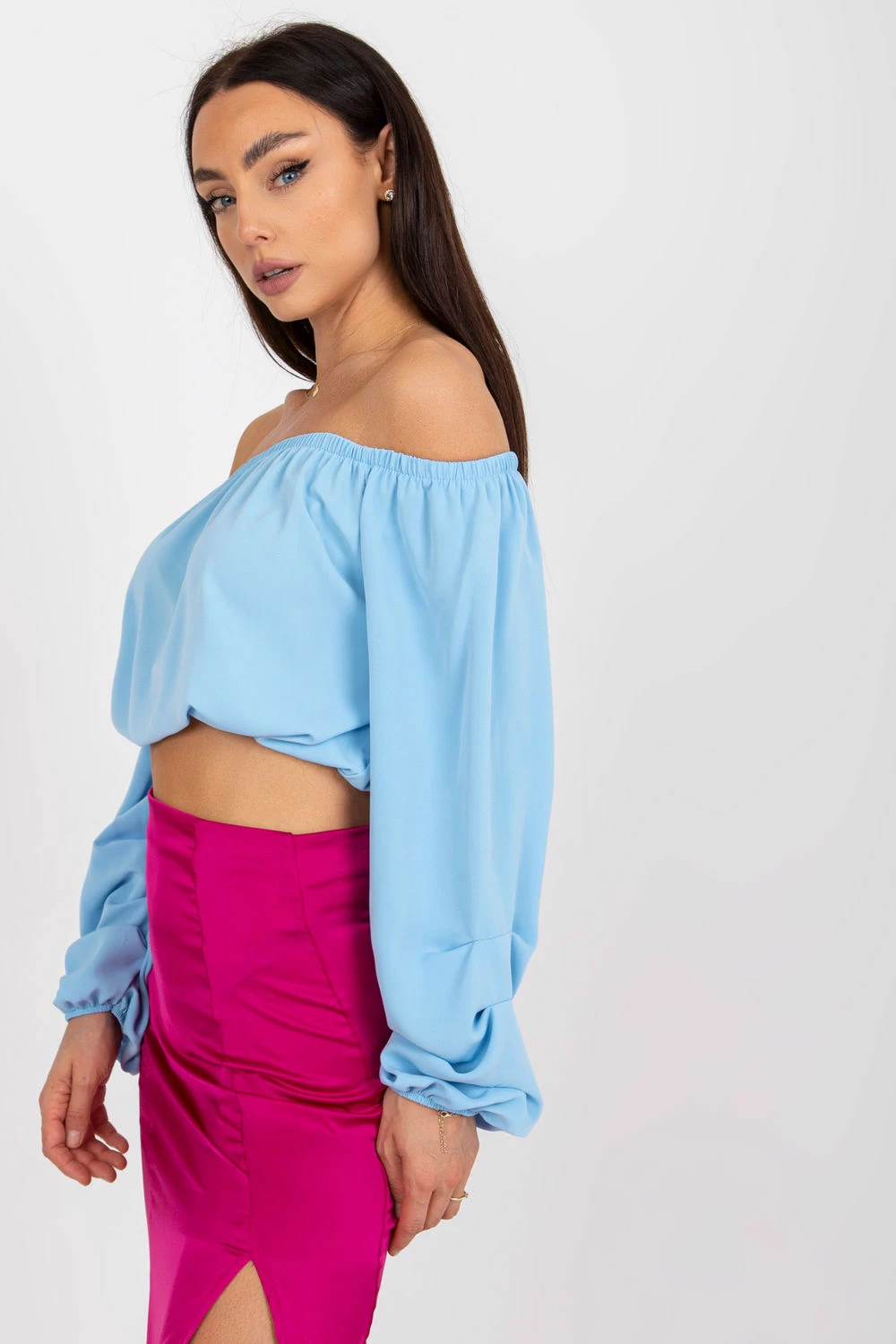 Elegantna bluza Italy Moda 164635, modra