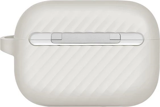 Zaščitni ovitek za AirPods Pro 2 UNIQ Vencer, s karabinom, siv