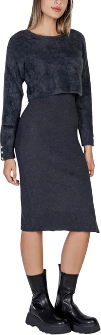 Obleka za ženske Morgan De Toi, siva