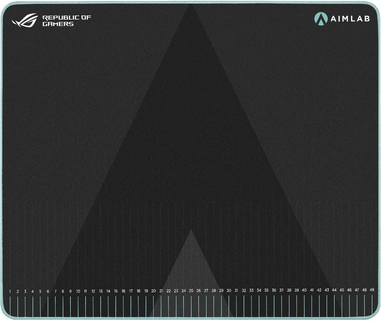 Podloga za miško za igre Asus ROG Hone Ace Aim Lab Edition, črna