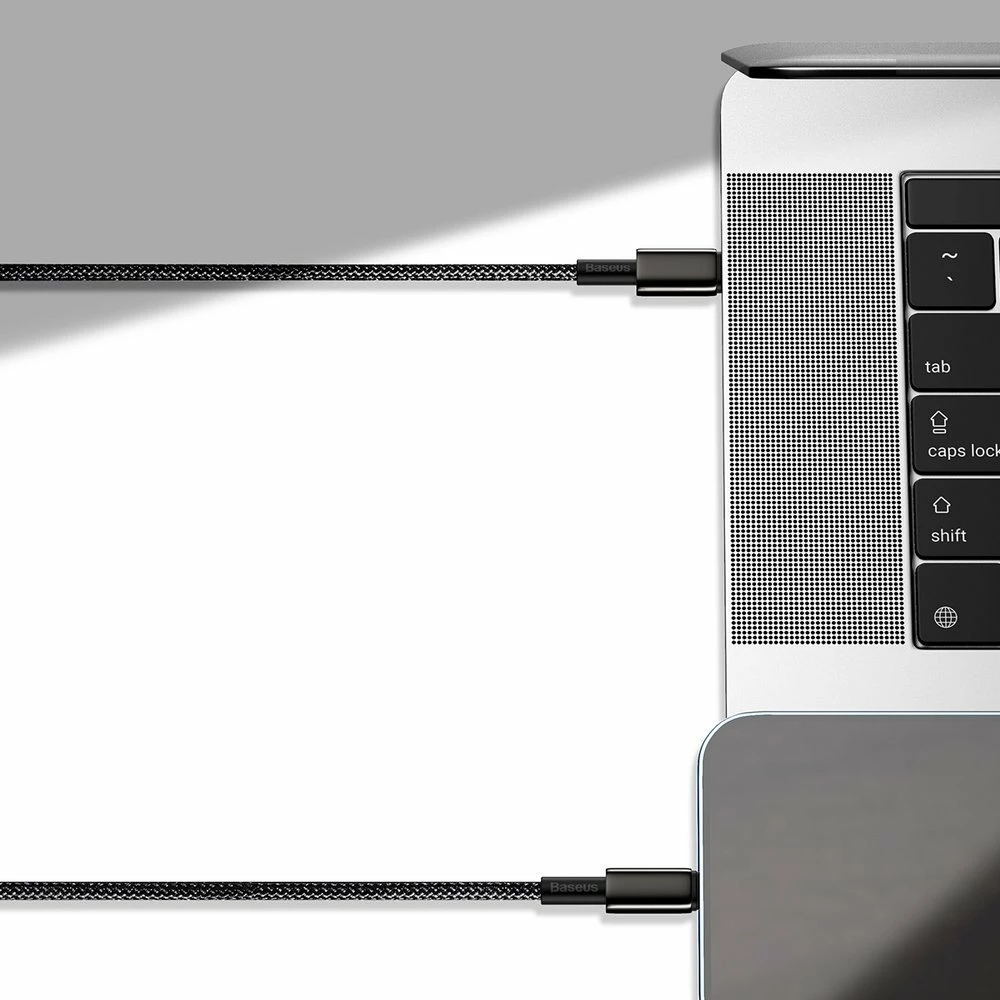 Kabel USB-C v Lightning, 1 m, 20 W, črn Baseus CATLWJ-01
