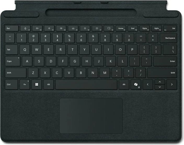 Poslovna tipkovnica Microsoft Surface Pro, QWERTZ, touchpad, črna
