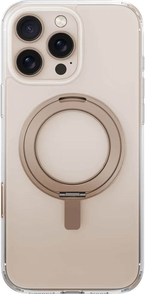 Ovitek za telefon Swivix 360 Kickstand UNIQ za iPhone 16 Pro, zlat