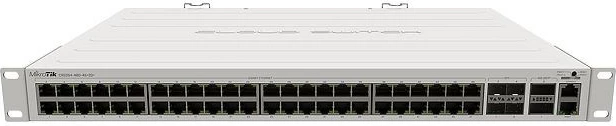 Upravljan stikalo MikroTik CRS354-48G-4S+2Q+RM, L2, Gigabit Ethernet, sivo Upravljan stikalo MikroTik CRS354-48G-4S+2Q+RM, L2, Gigabit Ethernet, sivo