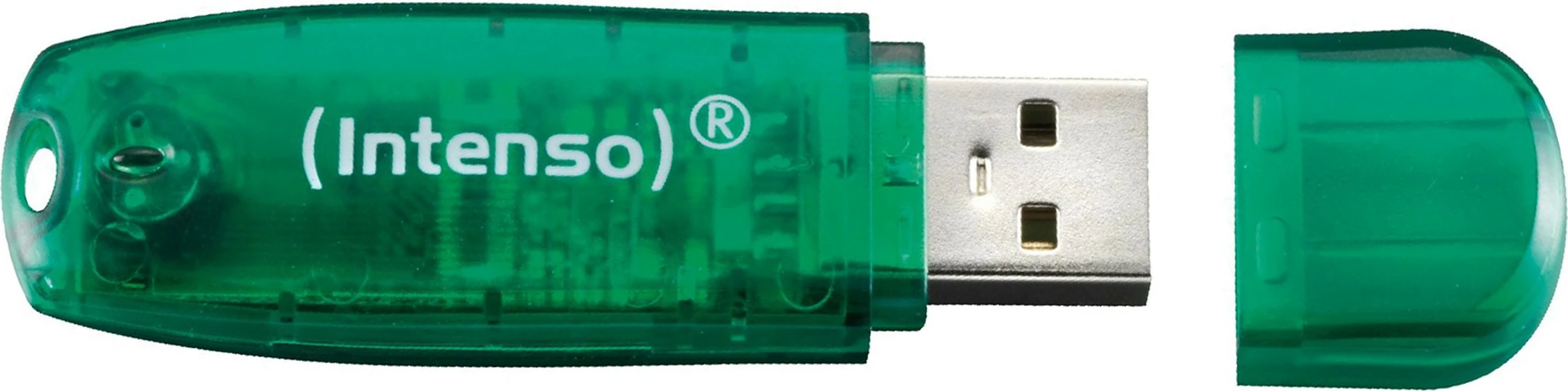 USB, 8 GB, USB Type-A, 2.0, zelen - Intenso Rainbow Line USB, 8 GB, USB Type-A, 2.0, zelen - Intenso Rainbow Line