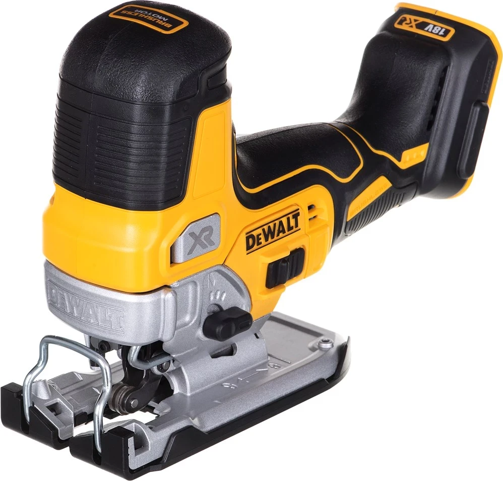 Brezžična žaga DeWalt DCS335N-XJ, rumena
