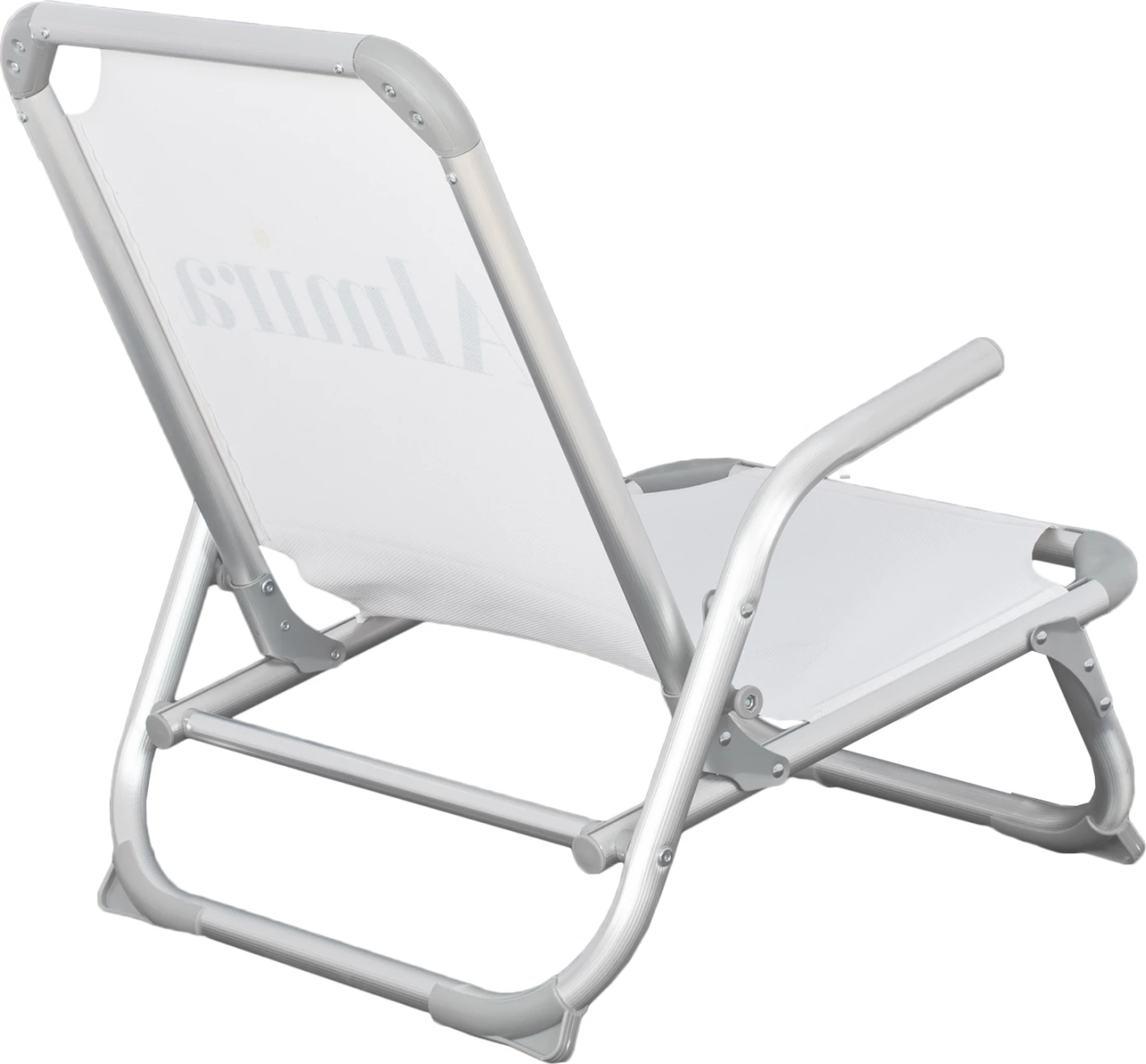 Stol za plažo FH5053.03 težki tip bel aluminij 56x70x66 cm