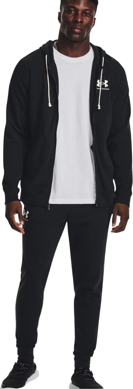Športne hlače za moške Rival Terry Jogger, Under Armour, črne