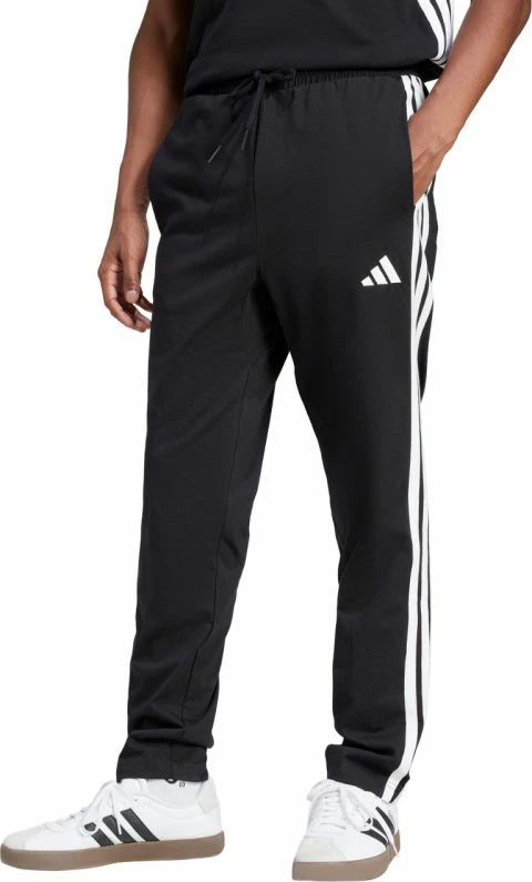 Dolge hlače adidas Essentials 3-Stripes za moške, črne
