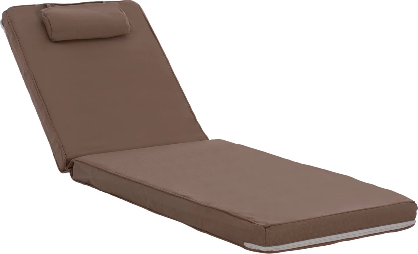 Blazina za ležalnik Textilene 600gr Sifnos moka FH11236.04T 196(117+1+78)x58x9 cm