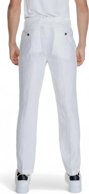 Moške hlače Borghese, bele