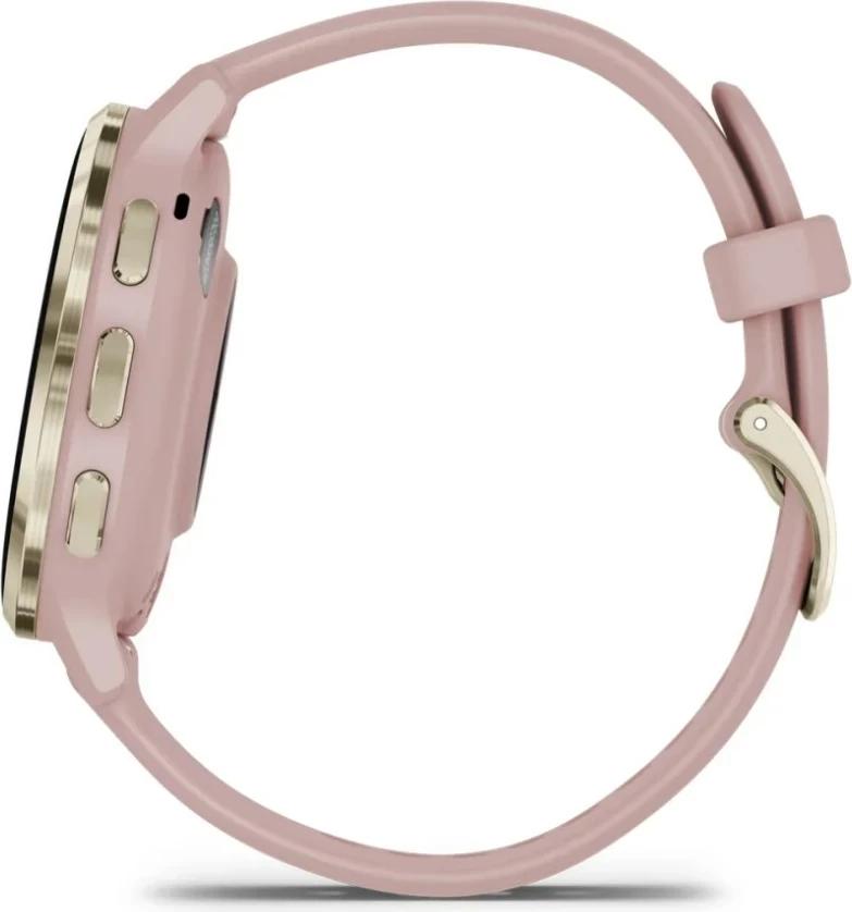 Pametna ura Garmin Venu 3S, 41 mm, AMOLED, GPS, zlato/rožnata