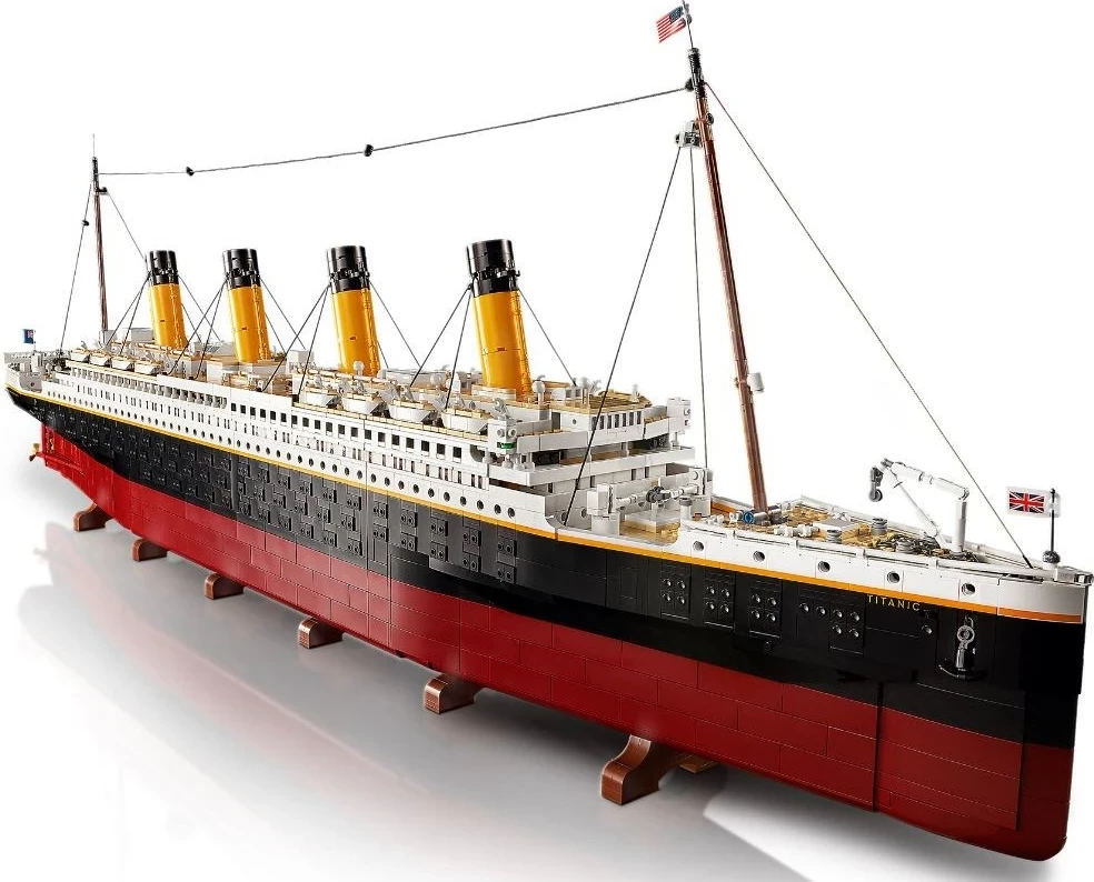 Detajlni model Titanic, LEGO 10294, za odrasle, 9090 kosov
