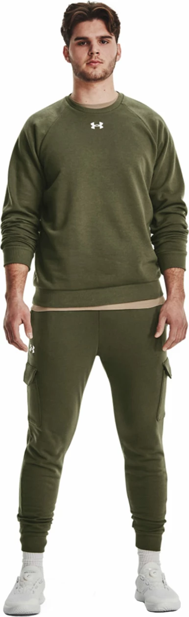 Pulover za moške, zelen, Under Armour