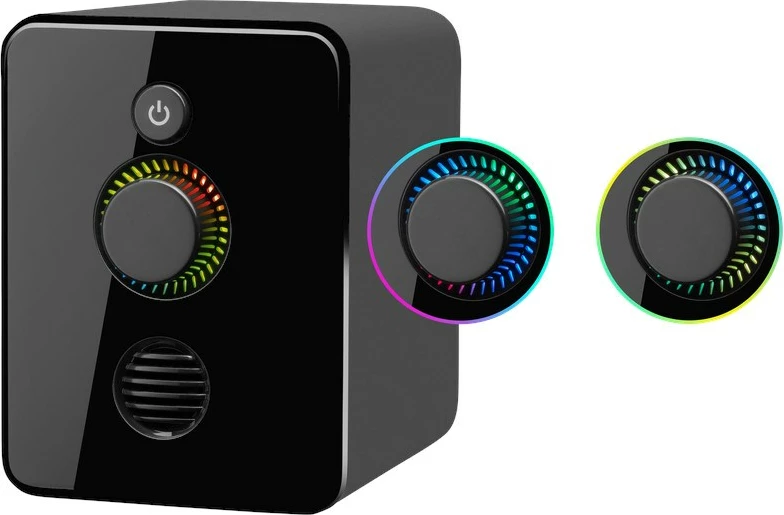 Zvočniki Defender V12, 11 W, USB, črni