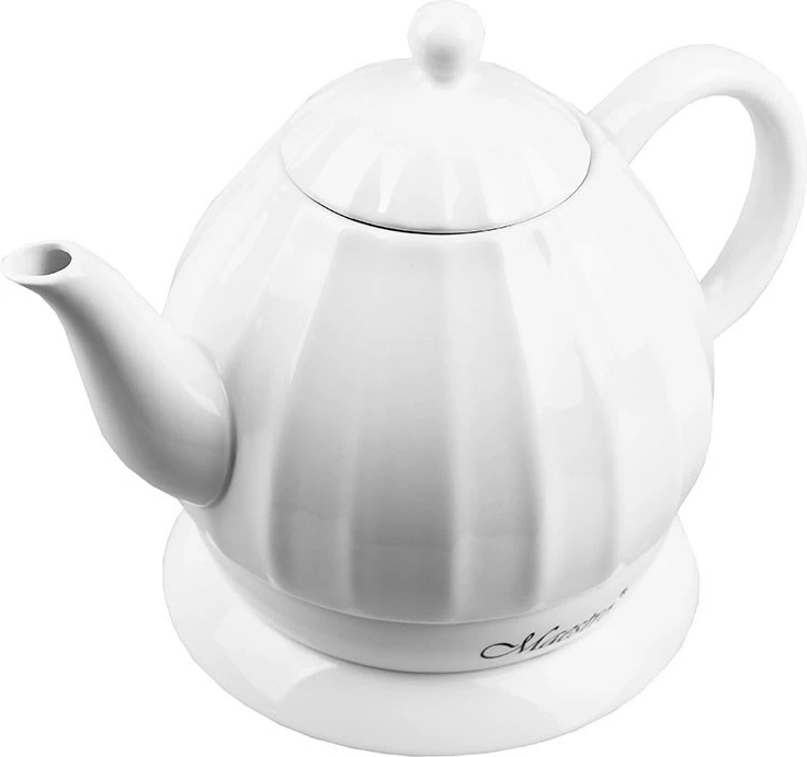 Električni čajnik Maestro MR-070, 1,2 L, 1200 W, keramika, bel