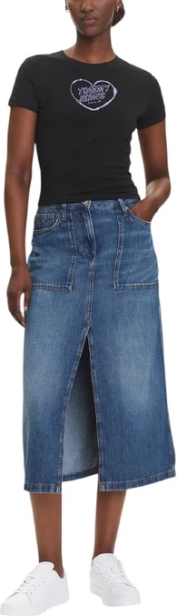 Majica za ženske, črna Tommy Hilfiger Jeans