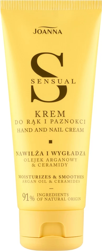 Krema za roke in nohte Joanna Sensual Argan Oil & Ceramides 100g