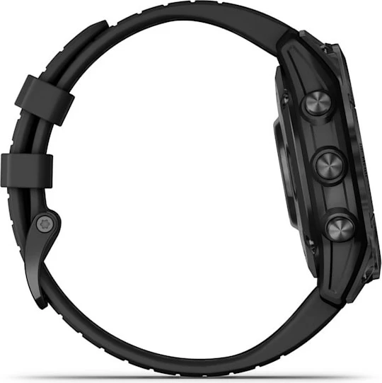 Napredna pametna ura z sončnim polnjenjem Garmin Fenix 7 Pro Solar 47 mm črno/siva