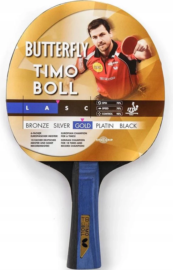 Namiznoteniški lopar Timo Boll Gold 85021, Butterfly, za moške