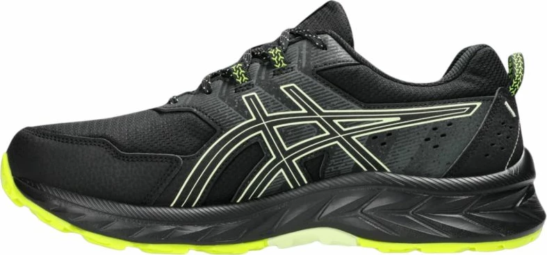 Tekstilne tekaške atletske copate, Asics Gek Venture 9, črne