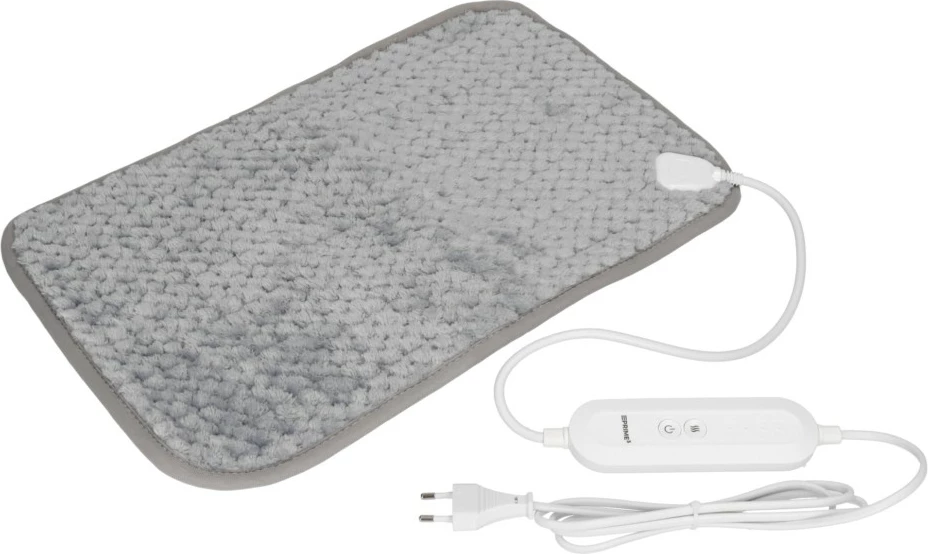 Grelna blazina PRIME3 SHP21, 30 x 50 cm, 100 W, 4 stopnje ogrevanja, samodejni izklop 90 min, siva