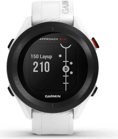 Pametna športna ura za golf Garmin Approach S12, 43 mm, GPS, digitalni zaslon, bela