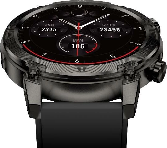 Pametna ura Nilox Trailround 1,39" črna