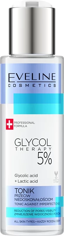 Toner za obraz Eveline Cosmetics Glycol Therapy, 110 ml