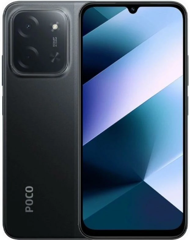 Pametni telefon POCO C85, 8 GB RAM, 256 GB, 6,9", črn