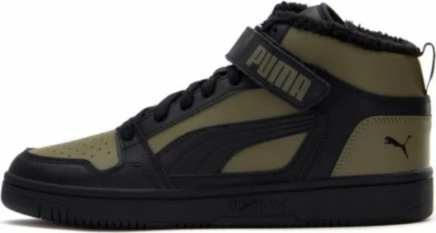 Superge, Puma Rebound Mid Strap WTR, črno-zelene