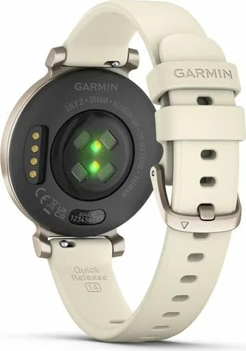 Elegantna pametna ura Garmin Lily 2, zaslon na dotik, GPS, za ženske, zlata