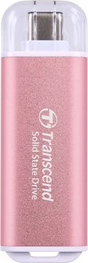 Zunanji SSD 1TB, Transcend ESD300, USB 3.2, rožnato
