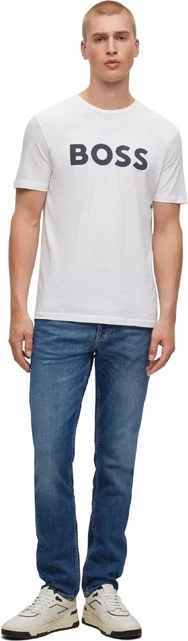 Majica za moške Boss, bela