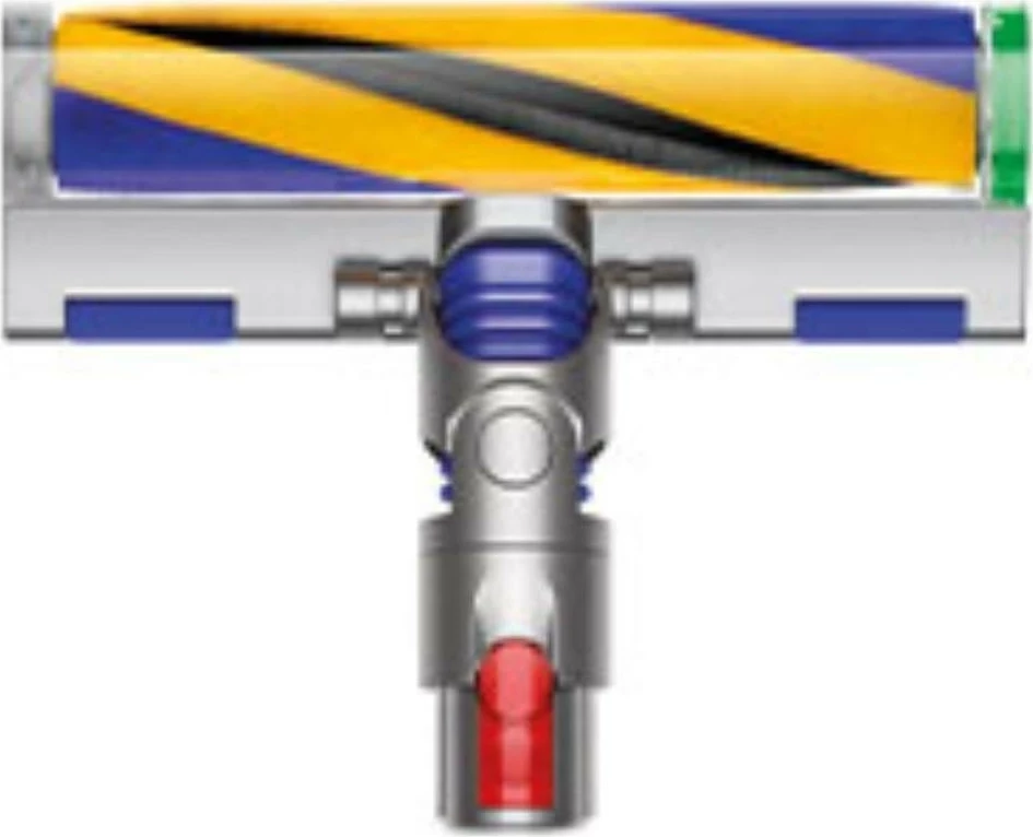 Brezžični sesalnik Dyson V15 Detect Fluffy, nikl/modra